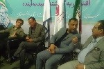 بازدید جمعی از اعضای حزب اعتدال و توسعه خوزستان از نمایشگاه هفته دولت  